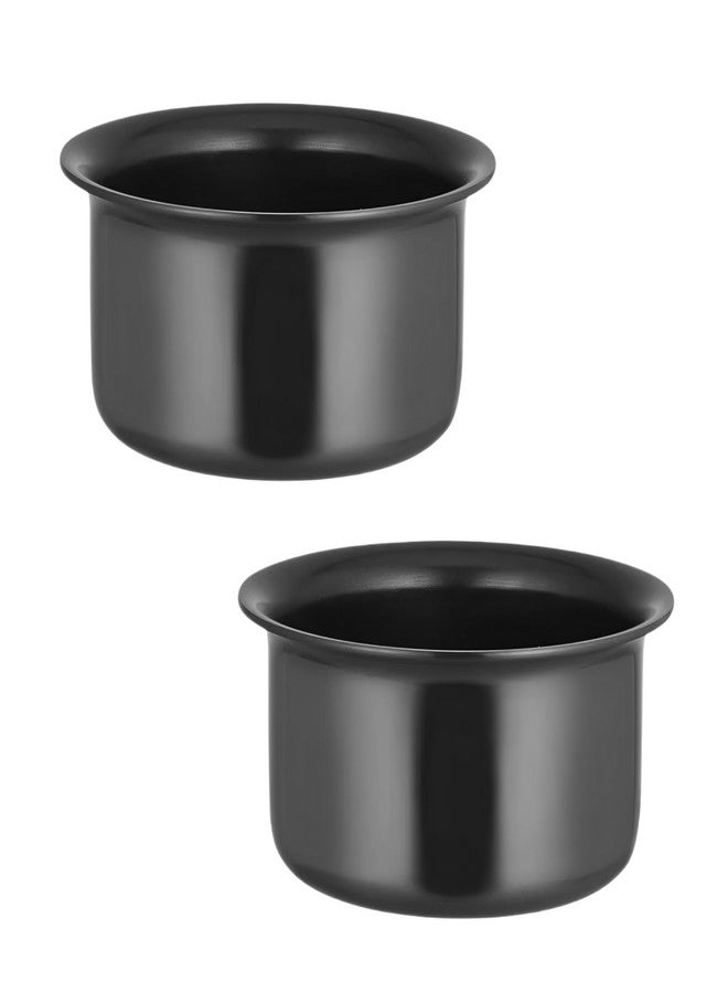 LAZYwindow Hard Anodised Tope with Induction Base, 3 Litre, Black (2) - Image 1
