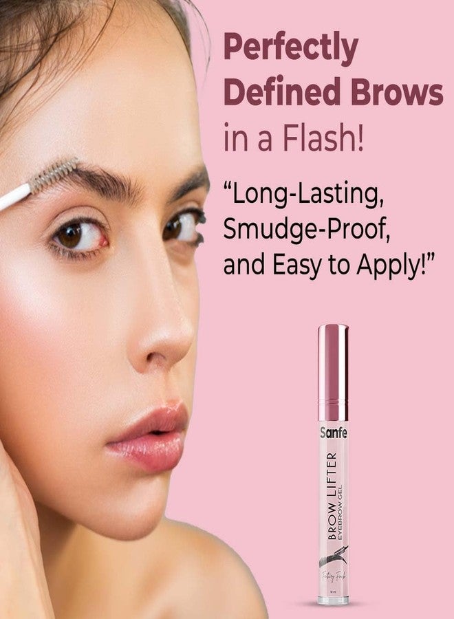 سانفي جل رفع الحواجب من سانفي | جل تكثيف الحواجب | يمنح الحواجب مظهراً كثيفاً وممتلئاً | يثبت شعيرات الحاجب في مكانها | أسود محايد | غني بالألياف | تصفيف ونحت يدوم طويلاً | تأثير تحديد وتشكيل الحواجب. - Image 2