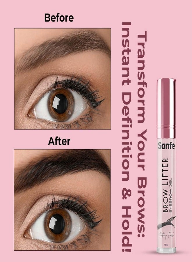 سانفي جل رفع الحواجب من سانفي | جل تكثيف الحواجب | يمنح الحواجب مظهراً كثيفاً وممتلئاً | يثبت شعيرات الحاجب في مكانها | أسود محايد | غني بالألياف | تصفيف ونحت يدوم طويلاً | تأثير تحديد وتشكيل الحواجب. - Image 3