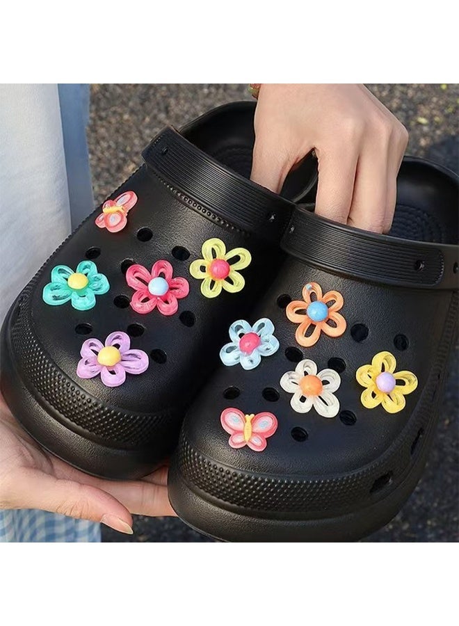 10 قطع من زينة الأحذية، متينة، لطيفة وممتعة، قابلة للتركيب على الأحذية، دبابيس للبنات والأولاد، إكسسوارات للأحذية العصرية (الأحذية غير متضمنة) - Image 3