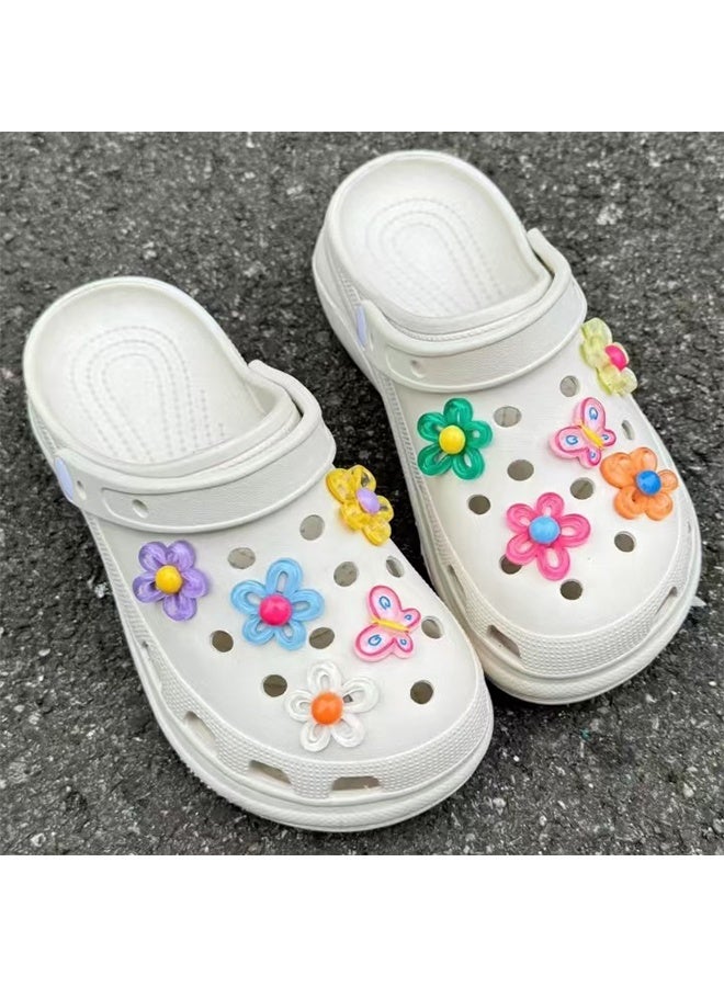 10 قطع من زينة الأحذية، متينة، لطيفة وممتعة، قابلة للتركيب على الأحذية، دبابيس للبنات والأولاد، إكسسوارات للأحذية العصرية (الأحذية غير متضمنة) - Image 4