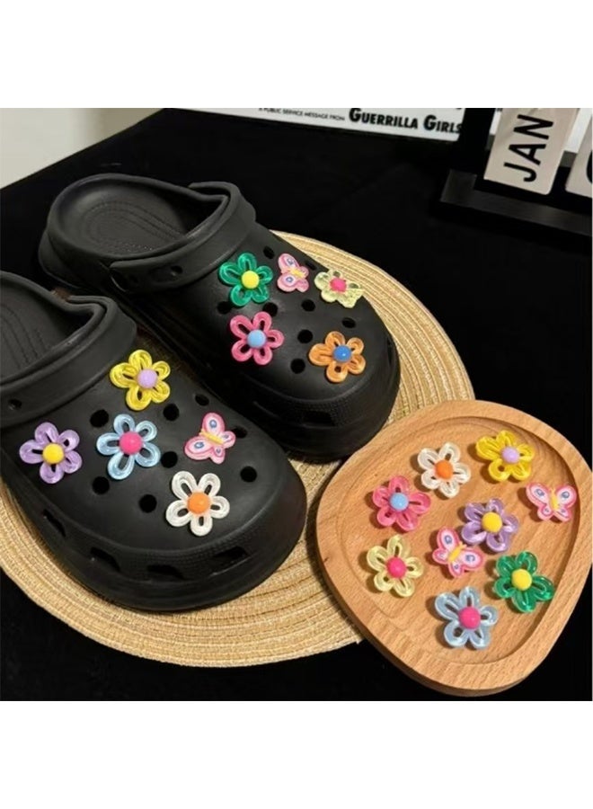 10 قطع من زينة الأحذية، متينة، لطيفة وممتعة، قابلة للتركيب على الأحذية، دبابيس للبنات والأولاد، إكسسوارات للأحذية العصرية (الأحذية غير متضمنة) - Image 2