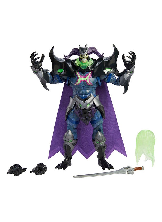 Mattel Games Masters of the Universe Masterverse Power of Grayskull Skeletor Action Figure, 9-in Battle Figure for MOTU Collectors  - Image 3