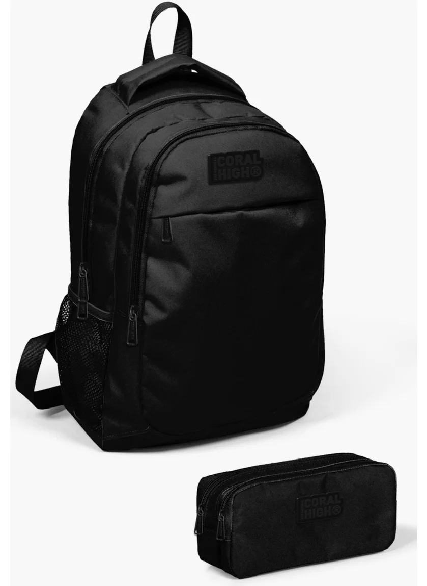 كورال هاي Kids Black 2-Piece School Bag Set SET0214398