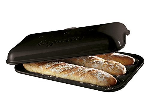 Emile Henry Baguette Baker Charcoal