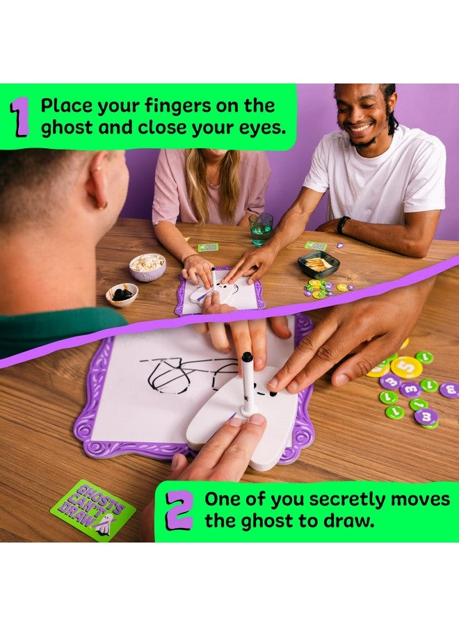 Big Potato Ghosts Can't Draw: A Fun, Spooky Board Game for Kids and Adults, Perfect for Halloween, Birthday Parties and Family Game Nights - Image 3