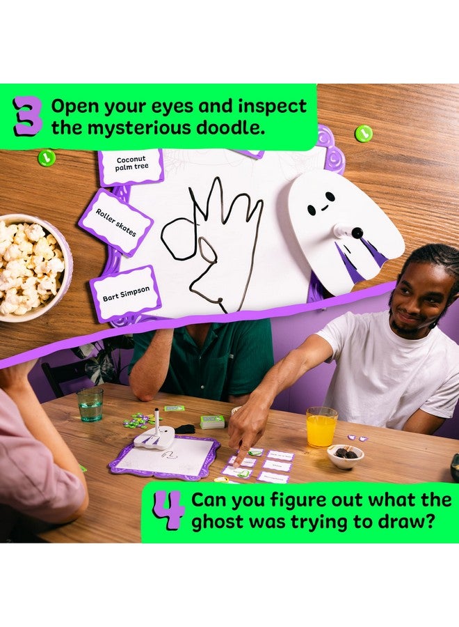 Big Potato Ghosts Can't Draw: A Fun, Spooky Board Game for Kids and Adults, Perfect for Halloween, Birthday Parties and Family Game Nights - Image 4