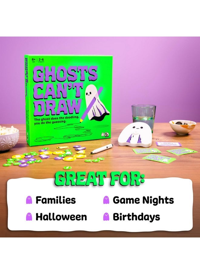 Big Potato Ghosts Can't Draw: A Fun, Spooky Board Game for Kids and Adults, Perfect for Halloween, Birthday Parties and Family Game Nights - Image 5