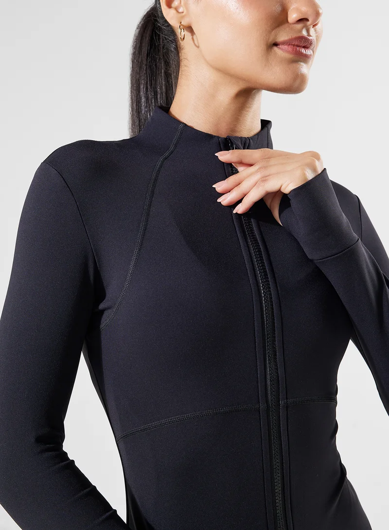 FRWD Zip Up Seamless Sculpting Jacket
