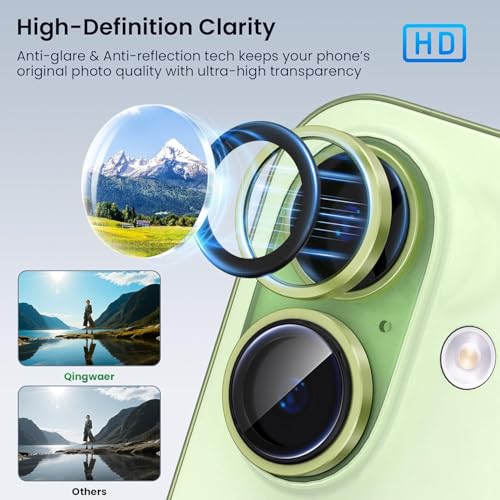 Lensarmor® Compatible With Sage iPhone 17 Camera Lens Protector – 9H Tempered Glass, Scratch Resistant, Flash-Friendly Premium Lens Cover - Image 4