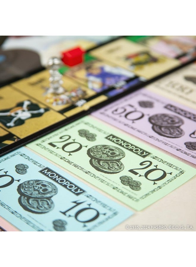USAopoly مونوبولي: إصدار ون بيس للعبة اللوح | اشترِ، بِع، وتداول مع الشخصيات الشهيرة من سلسلة المانغا والأنمي | تحتوي على 9 رموز مصغرة | منتجات مرخصة رسمياً وقابلة للجمع - Image 4