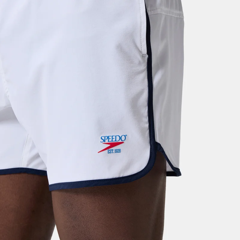 speedo White Men's Logo Volley Swimming Shorts for Men | Best Price UAE