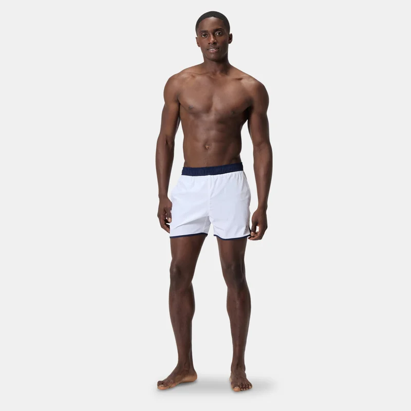 speedo White Men's Logo Volley Swimming Shorts for Men | Best Price UAE