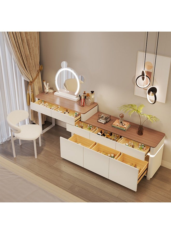keke Elegant and Efficient Smart Dressing Table for Contemporary Living Spaces with LED Mirror  - Image 2