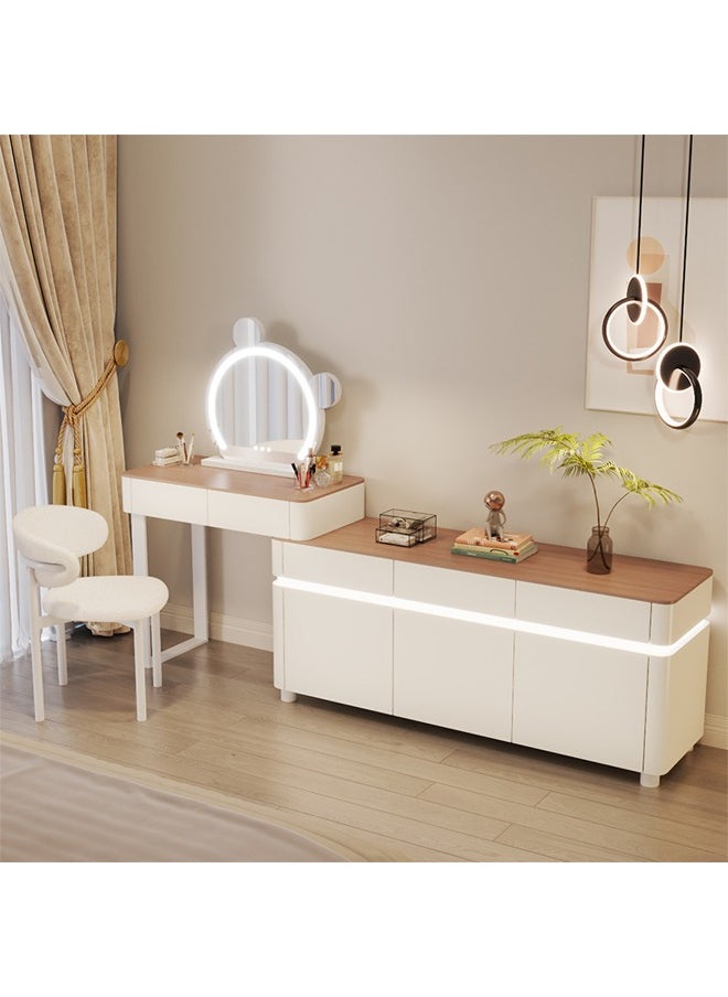 keke Elegant and Efficient Smart Dressing Table for Contemporary Living Spaces with LED Mirror  - Image 3