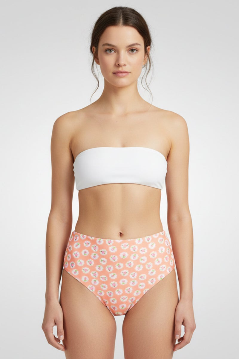 Asos Design Women Floral Print Bikini Bottom, Multicolor - Image 1