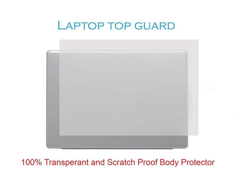 Saco Vinyl Laptop Skins for 14 Inch Compatible for HP Pavilion x360 Convertible 14-dh Series, HP Notebook 14s-dk,14-dq, 14s-er Series Sticker for 14 Inch Laptop (Top Guard) - Transparent - Image 5