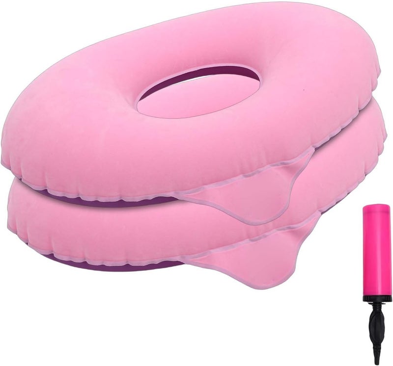 Fast warehouse picking 2 Pack Inflatable Donut Pillow for Tailbone Pain Relief – Portable Seat Cushion for, Bed Sores & Sitting Pressure Relief, Ideal for Office, Car & Travel (Purple) Cross product compatible Strong durable raw material Offer ending soon Full buyer satisfaction Better quality than ordinary goods All region coverage Confirmed available stock Field test upgraded craftsmanship Family friendly This year new model Durability enhanced Month-round consistent deliver Limited production Bestseller Latest available item Market multi-use trusted quality Ready order processing Cleaner resistant Indoor & outdoor suitable Unprecedented discount Condition adaptive build Simple multi-feature universal build Seasonal & permanent compatible Anti slip - Image 3