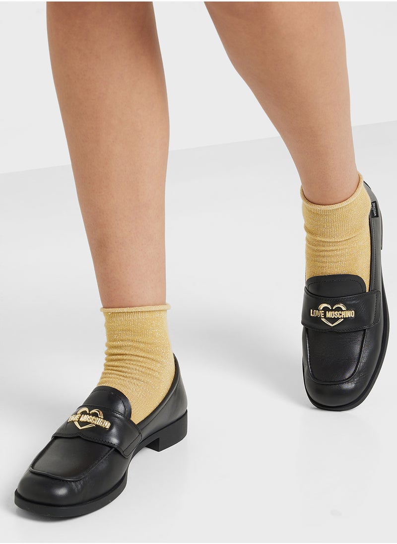 Love Moschino Close Toe Moccasins  - Image 5