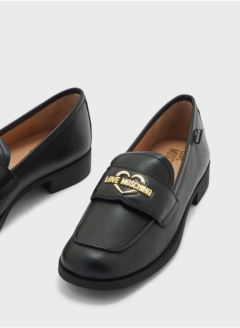 Love Moschino Close Toe Moccasins  - Image 4