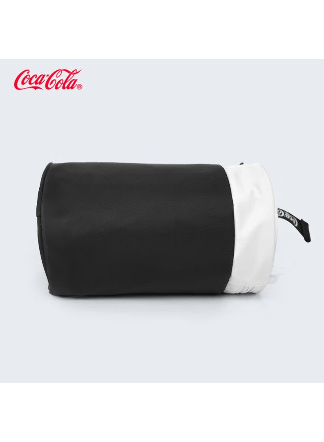 Coca-cola Classic Uni Single Shoulder Round Bucket Crossbody Bag Travel Business Casual High-end Lightweight Luxury Trendy Fashion Small Backpack - Image 4