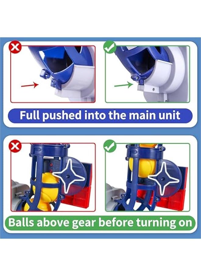 Generic - Kids Pitching Machine Toys, 2 in 1 RC Baseball Tennis Pitcher, Auto Ball Launcher Bat, Boys Outdoor Outside Sports Backyard Game, Birthday Gift 5 6 7 8 10 12 Yr Youth-Unassembled - Image 1