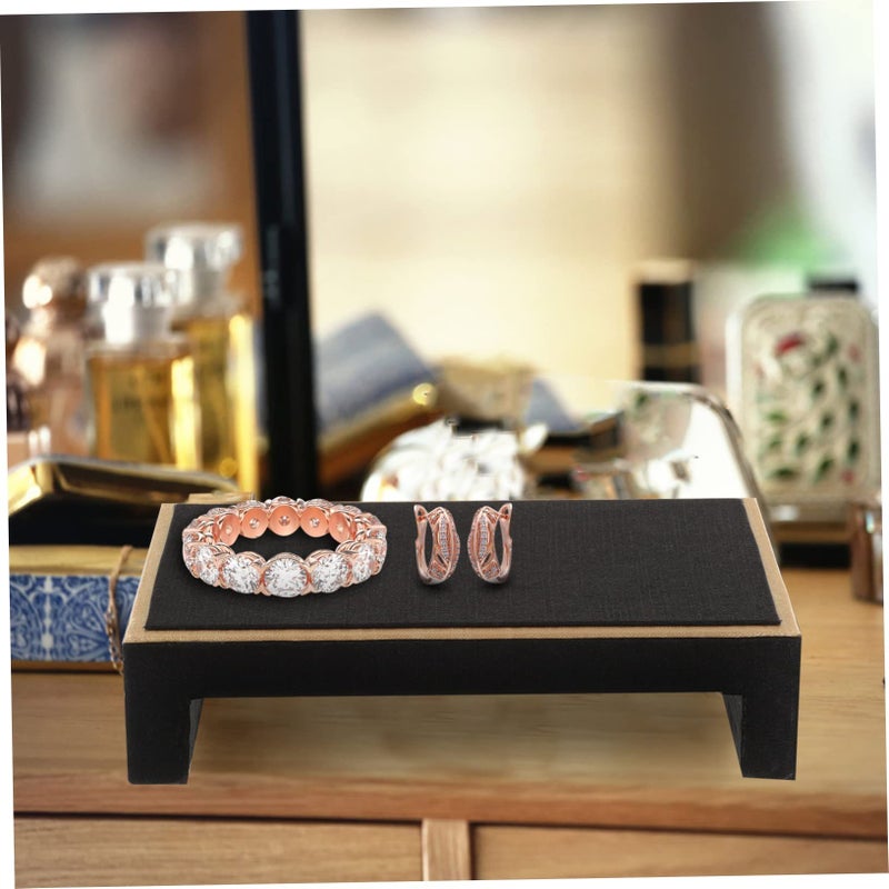 Elegant Footed Jewelry Display Tray Organizer For Necklaces Bracelets And Candy - Image 4