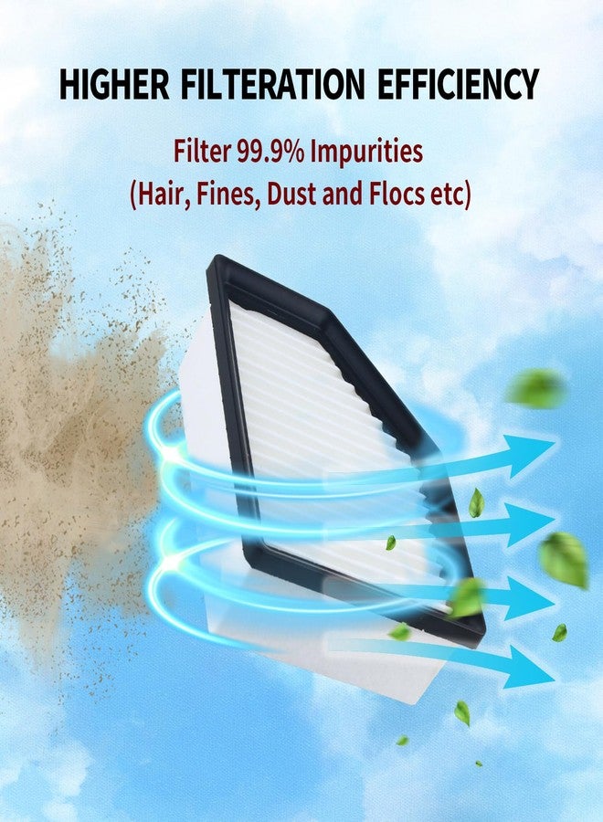 MYADO Engine Air Filter 16546-6RA0A Engine Air Filter for Nissan Rogue 2.5L 2021-2023 for Nissan replace Engine Air Filter 2021-2023 Rogue 2.5L Engine Air Filter - Image 3