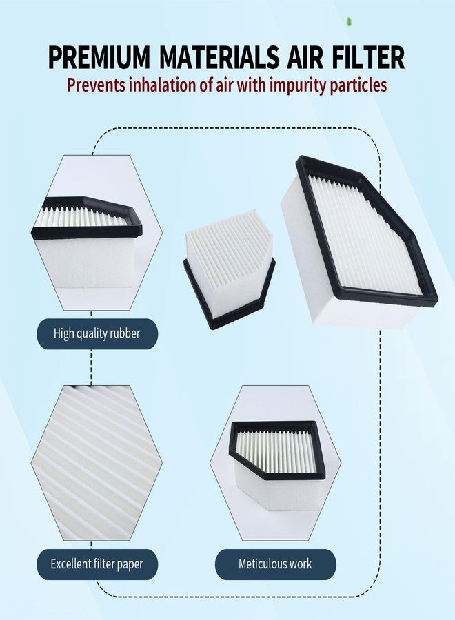 MYADO Engine Air Filter 16546-6RA0A Engine Air Filter for Nissan Rogue 2.5L 2021-2023 for Nissan replace Engine Air Filter 2021-2023 Rogue 2.5L Engine Air Filter - Image 4