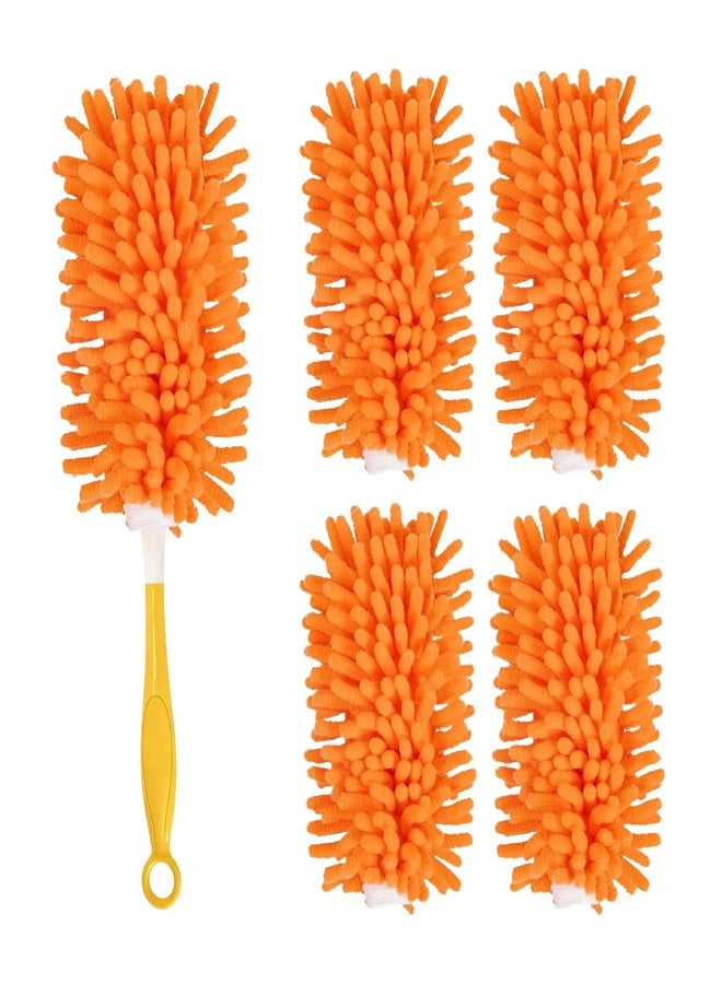 BEVAUEG Reusable Duster Refill Compatible with Swiffer Hand Duster, 360 Heavy Duty Duster Refills, Microfiber Washable Dusters Refills for Swiffer Extended Duster, 4 Pack (Handle is Not Included) - Image 1