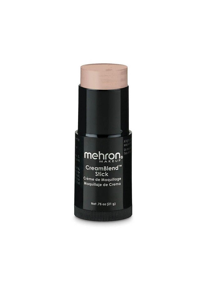 mehron Makeup Creamblend Stick ; Face Paint, Body Paint, & Foundation Cream Makeup; Body Paint Stick .75 Oz (21 G) (Light Medium Olive) - Image 2