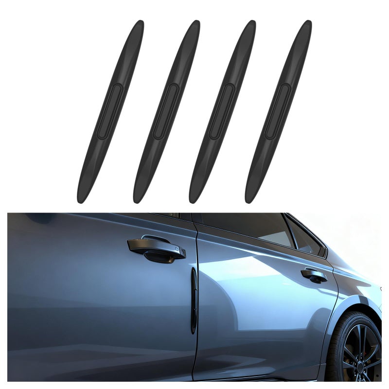 VKQTS 4PCS Car Door Edge Guards with AirbagDeStatic AntiCrash Car Door Protector with Dolphin Streamline DesignUniversal Cars Doors Edge Protector Exterior Cars Accessories - Image 3