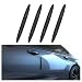 VKQTS 4PCS Car Door Edge Guards with AirbagDeStatic AntiCrash Car Door Protector with Dolphin Streamline DesignUniversal Cars Doors Edge Protector Exterior Cars Accessories - Image 2