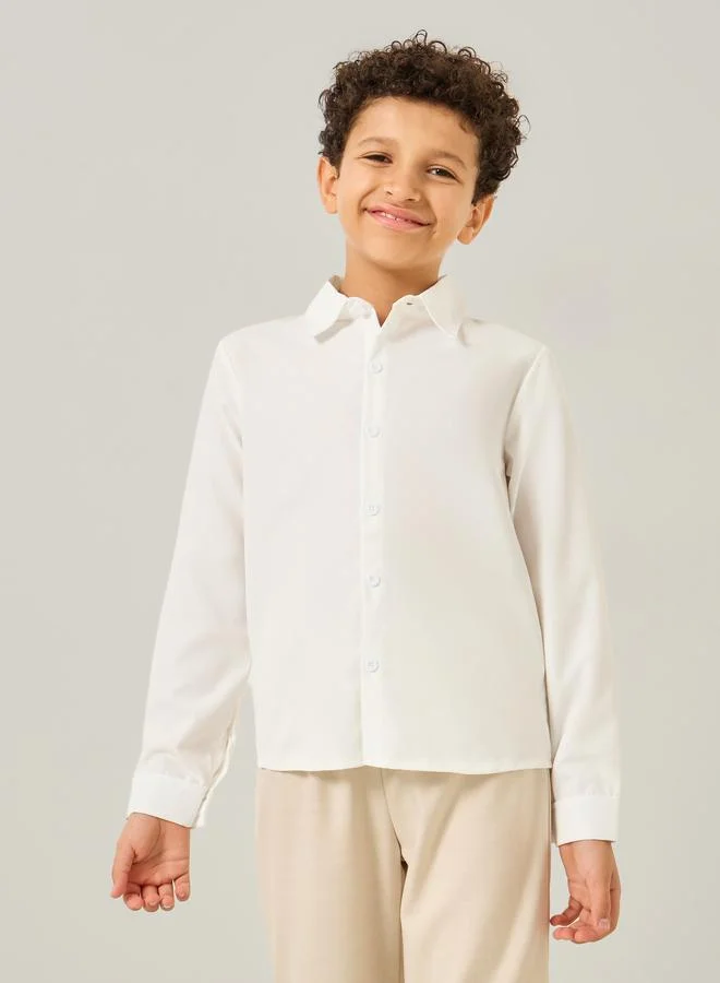 Amirah Boys Beige Waistcoat with Pants and Shirt with Bow Set