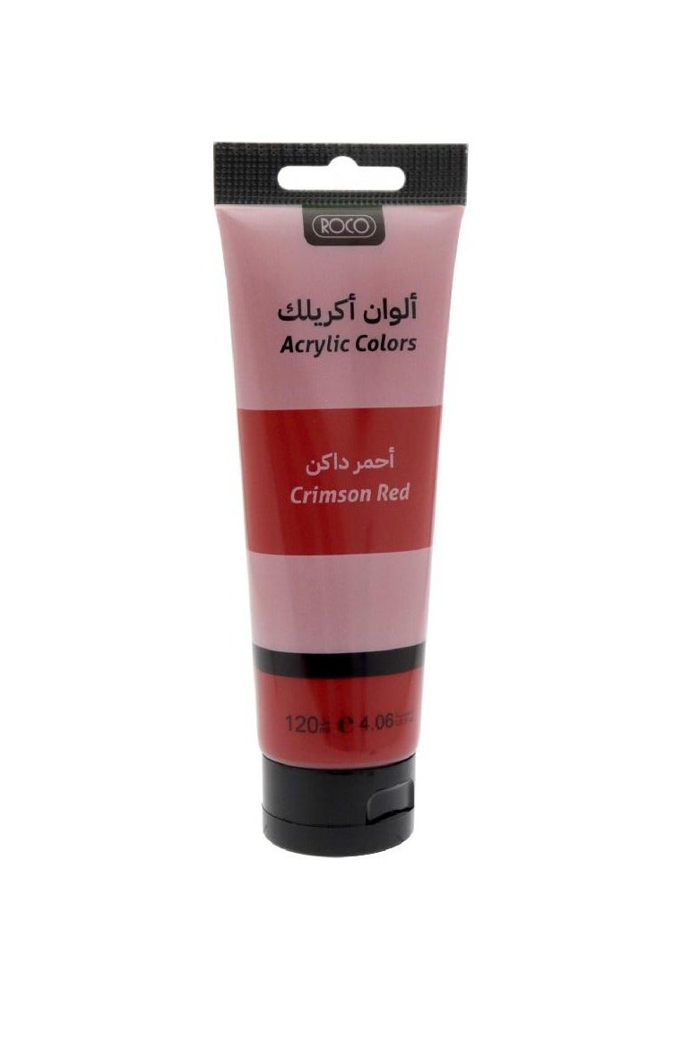 ROCO Acrylic Color Paint Crimson Red120.00 ml