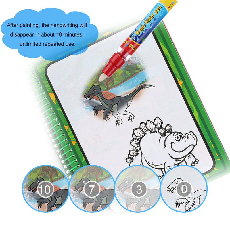 Magic Water Drawing Book and Pen Set T358 in Multiple Colors - Image 3