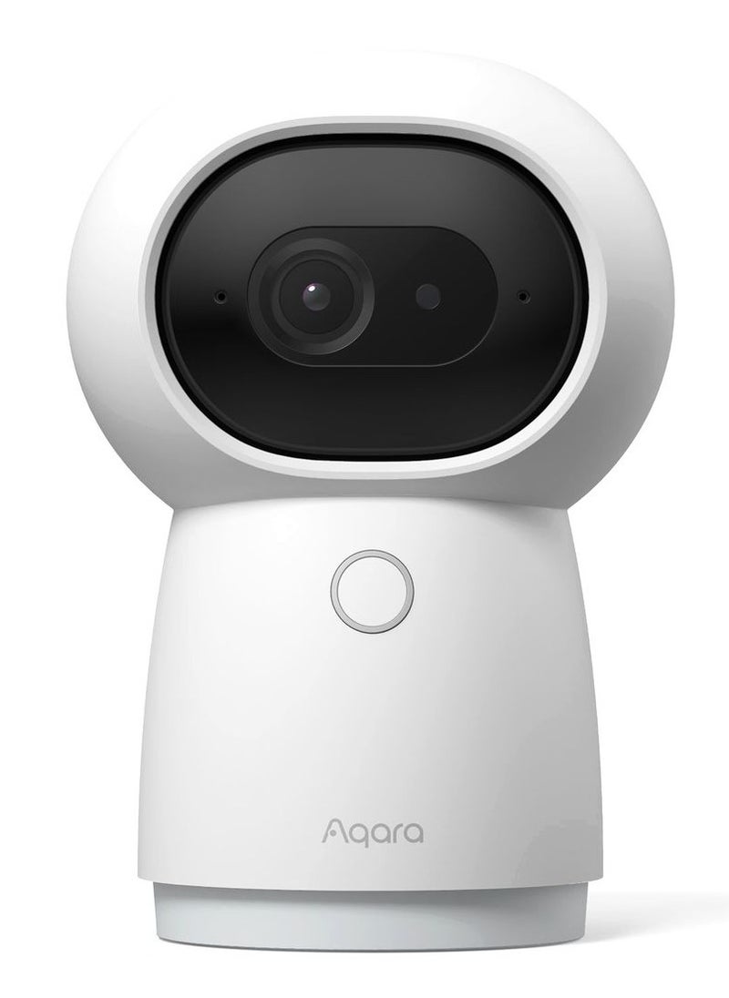 أكارا 2K Security Indoor Camera Hub G3 Global الإصدار العالمي ، والتعرف على الوجه والإيماءات ، والتحكم عن بعد الأشعة تحت الحمراء ، وزاوية عرض 360 درجة عبر المقلاة والإمالة ، يعمل مع Alexa و HomeKit و Google Assistant ، IFTTT  - Image 2