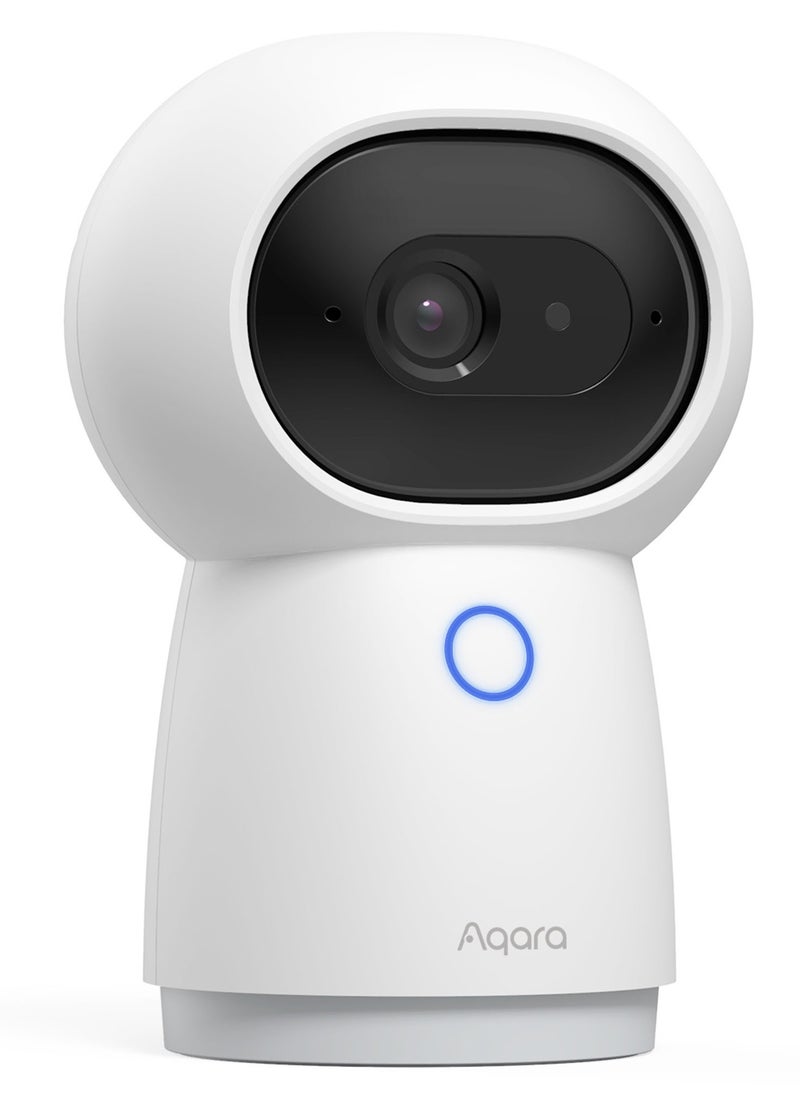 أكارا 2K Security Indoor Camera Hub G3 Global الإصدار العالمي ، والتعرف على الوجه والإيماءات ، والتحكم عن بعد الأشعة تحت الحمراء ، وزاوية عرض 360 درجة عبر المقلاة والإمالة ، يعمل مع Alexa و HomeKit و Google Assistant ، IFTTT  - Image 3