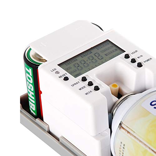 TARGET HYGIENE Automatic Air Freshener Dispenser/Automatic Aerosol Perfume Dispenser With Display (Day and Night) - Free with 2 D Size Battery V-880D - Image 5