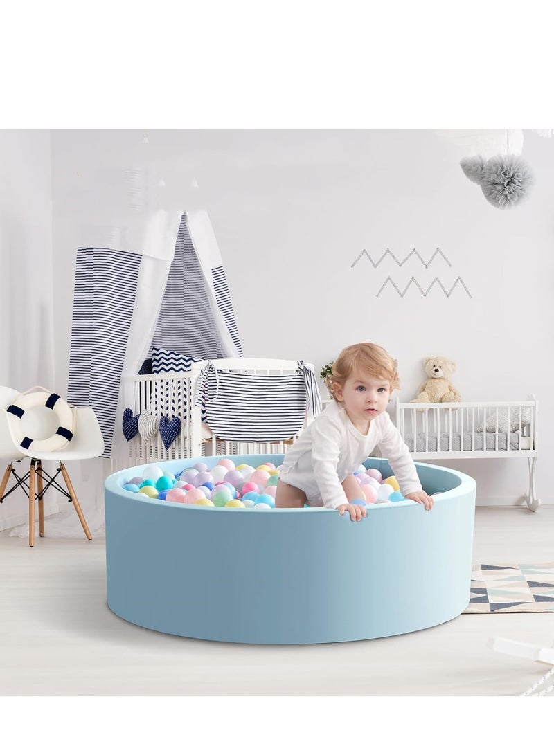 XICEN Ball Pit Includes 100 Balls, 39.3inch x 11.8inch Foam Ball Pit,  Baby Toddlers Soft Ball Pool, Gift for Girls and Boys, Suitable for Home Use Indoor and Outdoor Use - Image 5