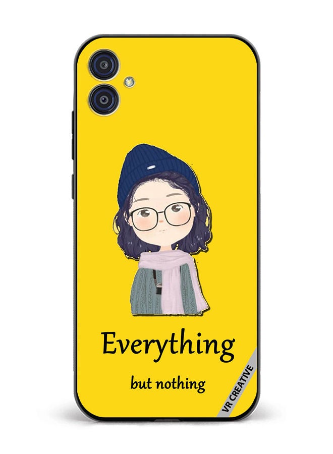 VR CREATIVE Protective Case Cover For Samsung Galaxy M04/F04 Everything But Nothing Design Multicolour - Image 1