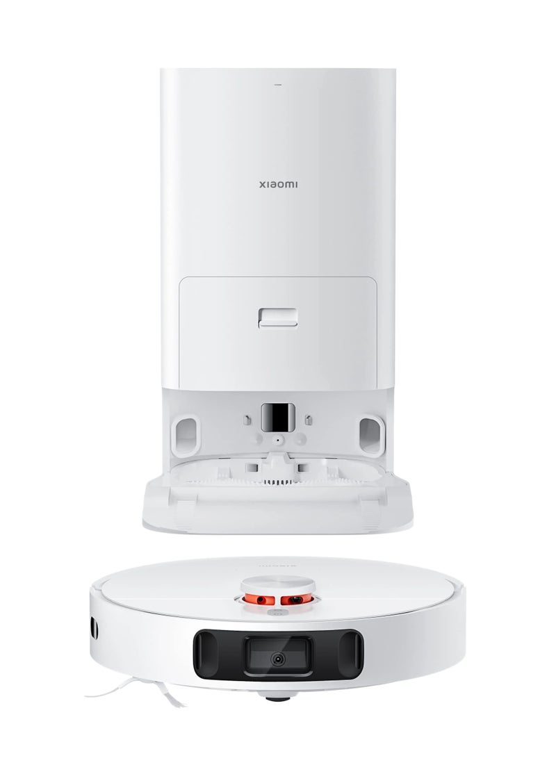 Xiaomi Robot Vacuum X10+ with Smart Cleaning all-in-one Station| S-Cross AI™ Advanced 3D obstacle recognition| 4000Pa powerful Suction high speed rotation, 3 water volume settings | - White 70 W X10+ white - Image 1
