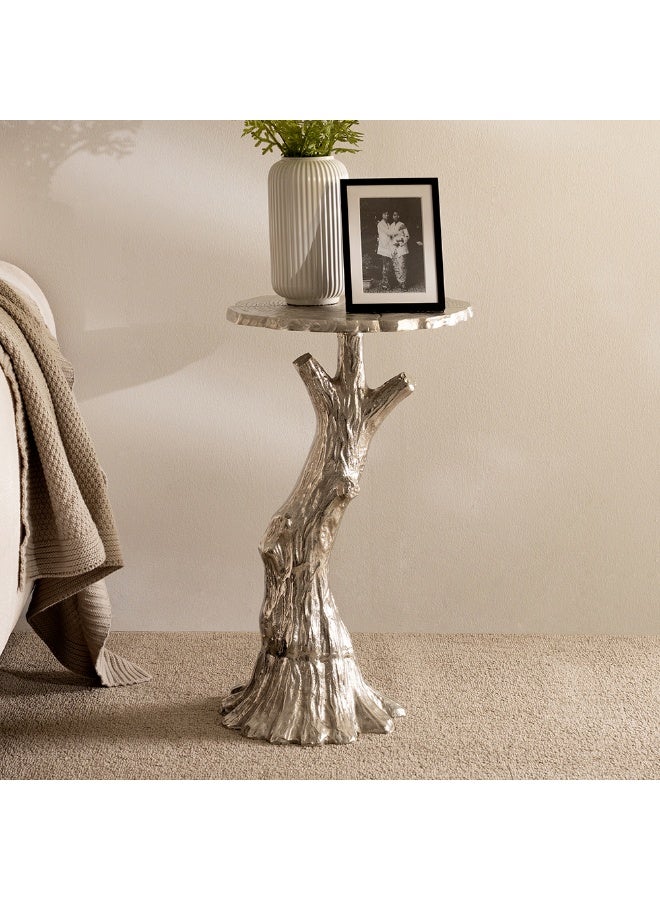 ROYAL FURNITURE Trunk Accent Table -Silver  - Image 1