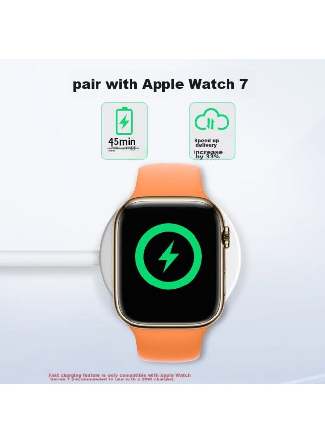 Bkayp Magnetic Charging Dock For Apple Watch, Compatible With Iwatch Charging Cable For Apple Watch S6/5/4/3/2/1/ultra2/se - Image 5
