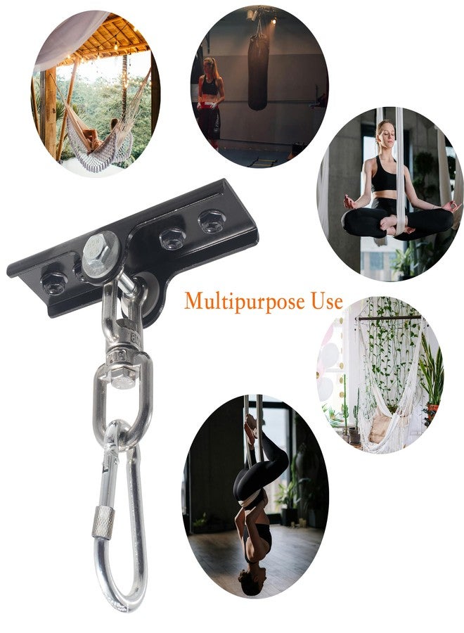 Firofend Upgraded 360° Swivel Heavy Bag Mount for Punching Bag Hanger. Box Bags Hanger for Yoga, Gym, Swing Chairs, and Hammocks Heavy Bags Mount. Punching Bag Hanger, Box Bag Hanger. - Image 5