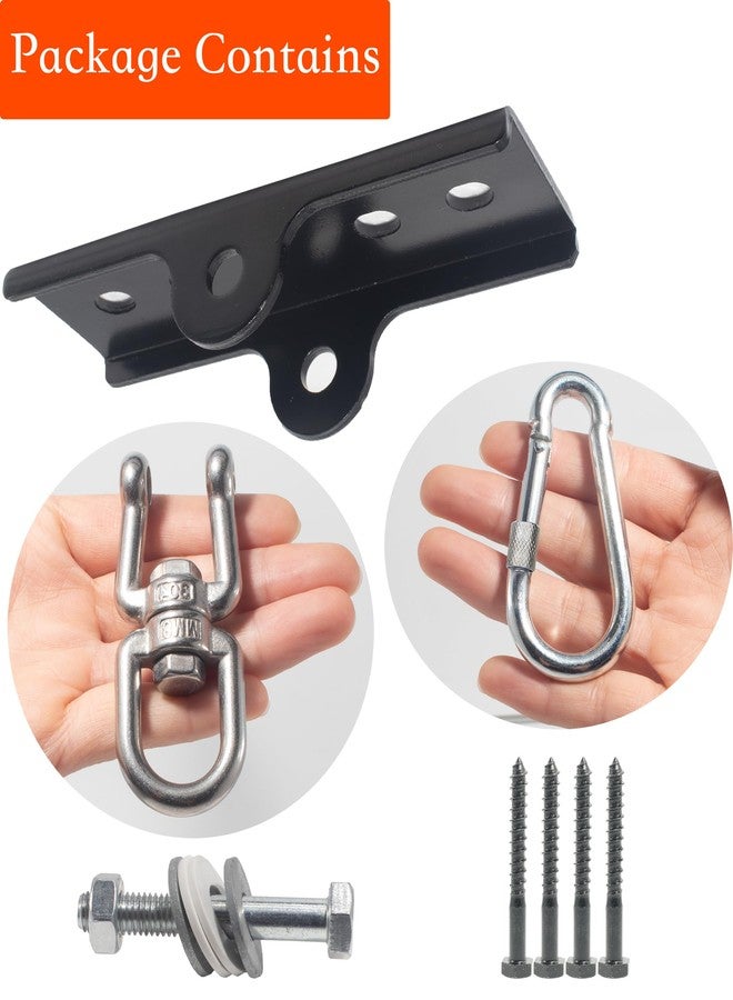 Firofend Upgraded 360° Swivel Heavy Bag Mount for Punching Bag Hanger. Box Bags Hanger for Yoga, Gym, Swing Chairs, and Hammocks Heavy Bags Mount. Punching Bag Hanger, Box Bag Hanger. - Image 2