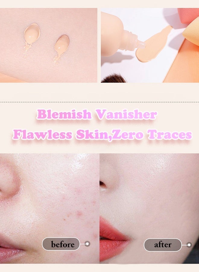 ARTMISS Rose Infusion Cleansing Oil · Deep Purify & Hydrate 150ML makeup remover & Long Lasting Ultra-lightweight Liquid Foundation 07（Comes with brush）Bundle - Image 5