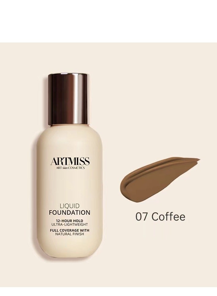 ARTMISS Rose Infusion Cleansing Oil · Deep Purify & Hydrate 150ML makeup remover & Long Lasting Ultra-lightweight Liquid Foundation 07（Comes with brush）Bundle - Image 4