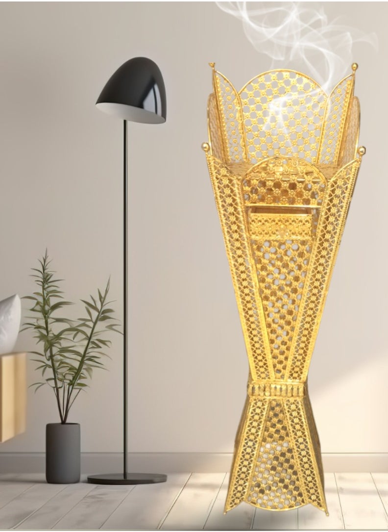 بخور بوسيدين - مبخرة عود كبيرة عالية الجودة مع درج بطول 100 سم مبخرة لعطر المنزل والديكور - Image 1