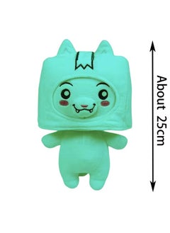 Generic 25cm Luminous Fox Plush Toy Lankybox Paper Box Doll Soft Plush Doll Boy Girl Birthday Gift  - Image 2
